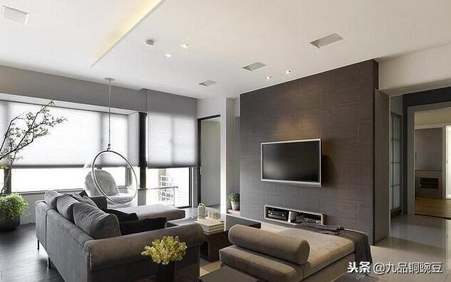 电视背景墙常用9种装修设计,最省钱的电视背景墙装修方案