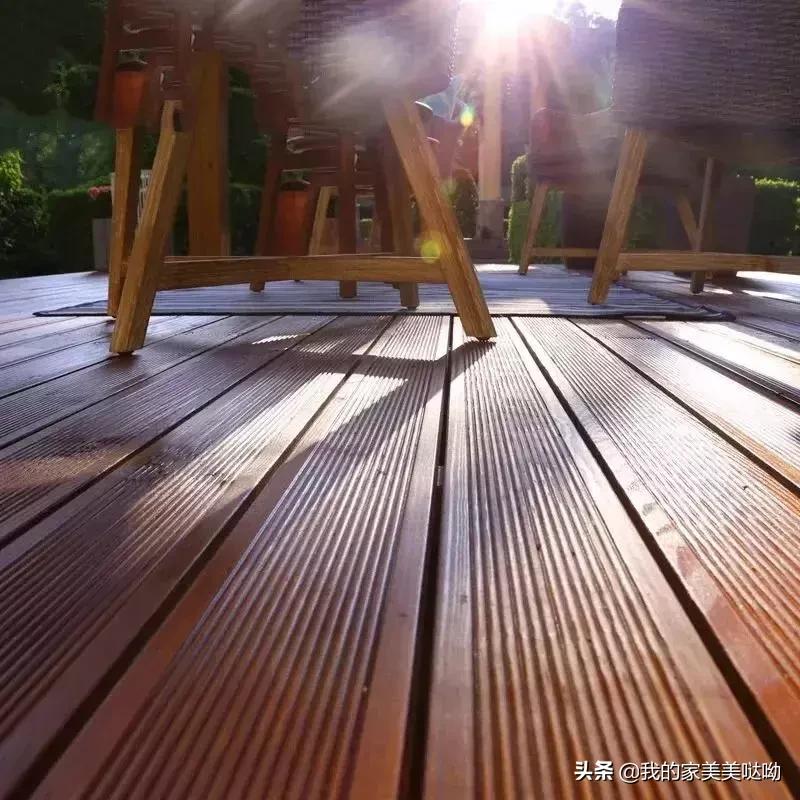 丰胜花园小露台木屋,苏州市丰胜花园木庭院设计