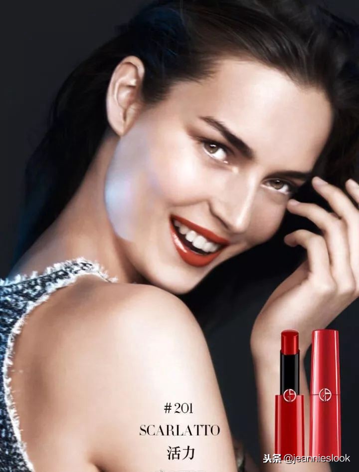 美式复古红口红色号,秋季口红推荐白皮