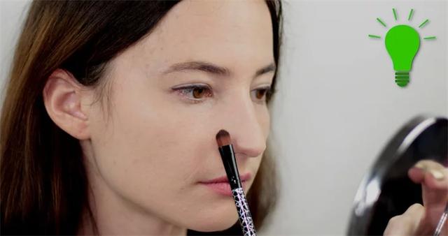 如何让自己的鼻子变得更好看,单眼皮鹅蛋脸鼻子小巧