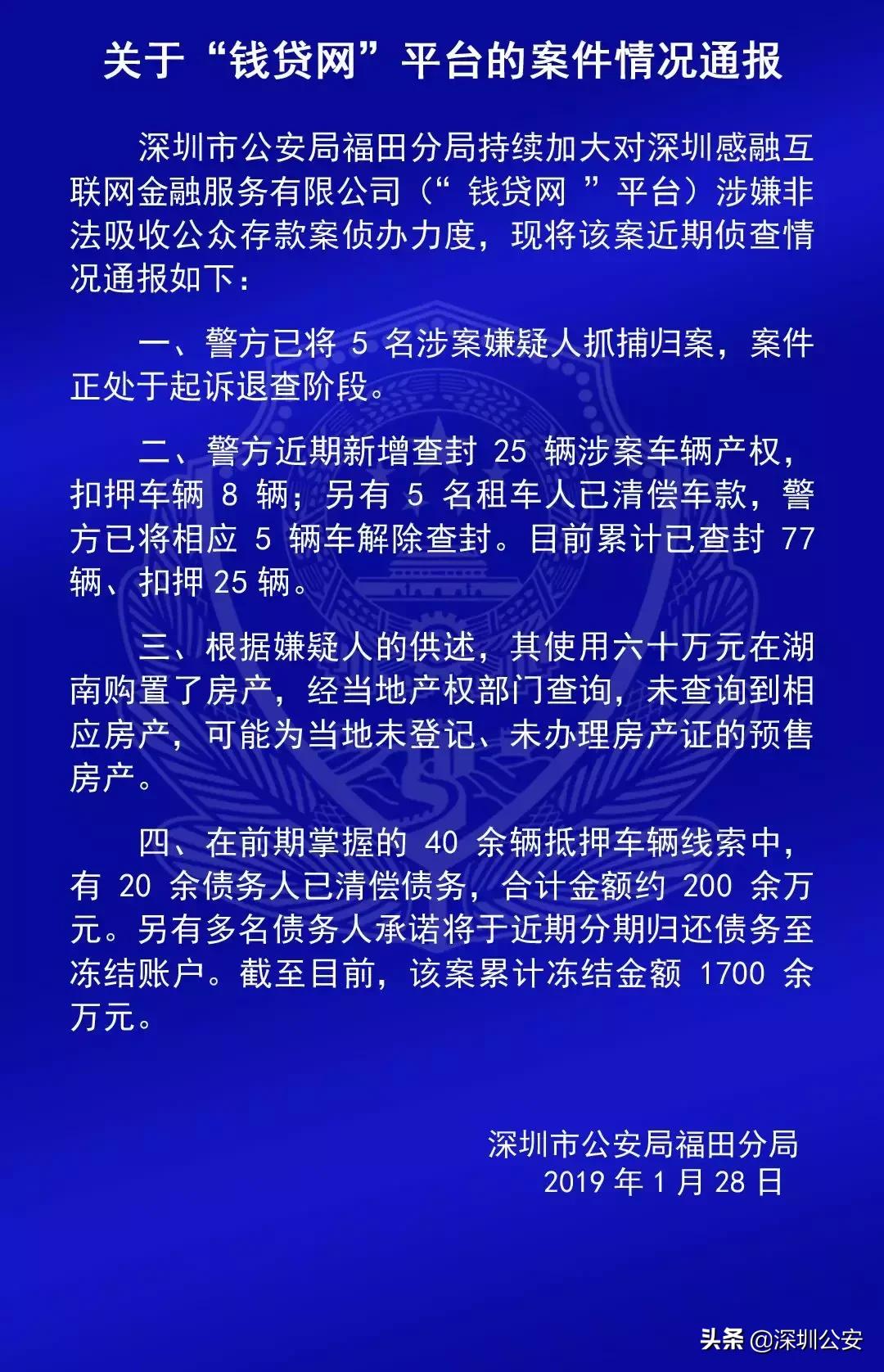 钱贷网最新消息,钱贷网判决