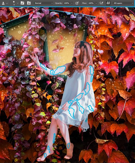 ps梦幻效果教程,ps合成童话主题及过程图