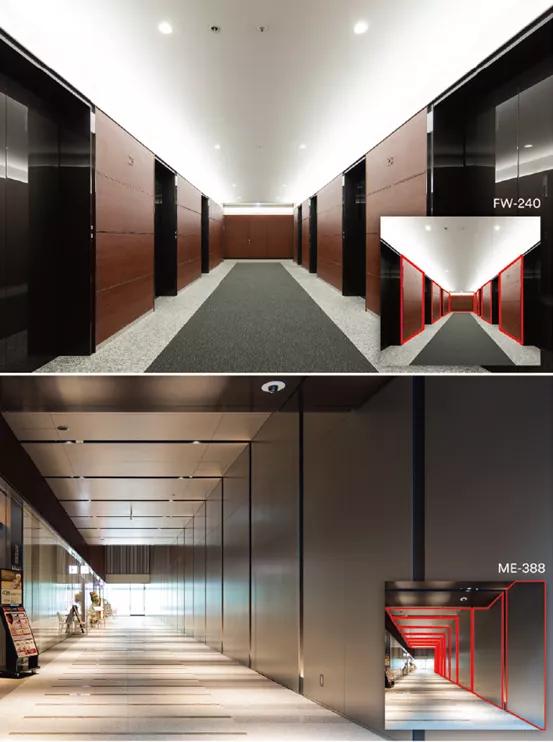 办公室木饰面颜色大全图片,办公室高档木饰面材质