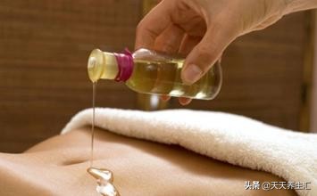 中医精油腹部卵巢推拿按摩,精油按摩保养卵巢