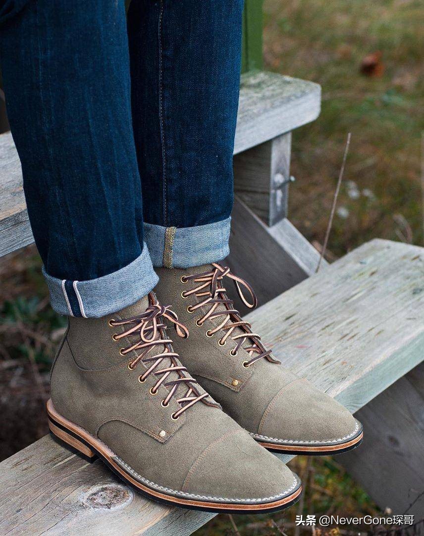 适合宽胖脚的工装靴,上脚特别好看的工装靴