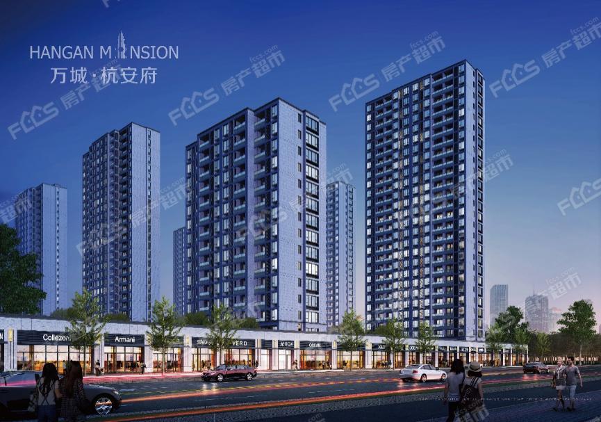 万城杭悦府精装三房101方,万城杭安府