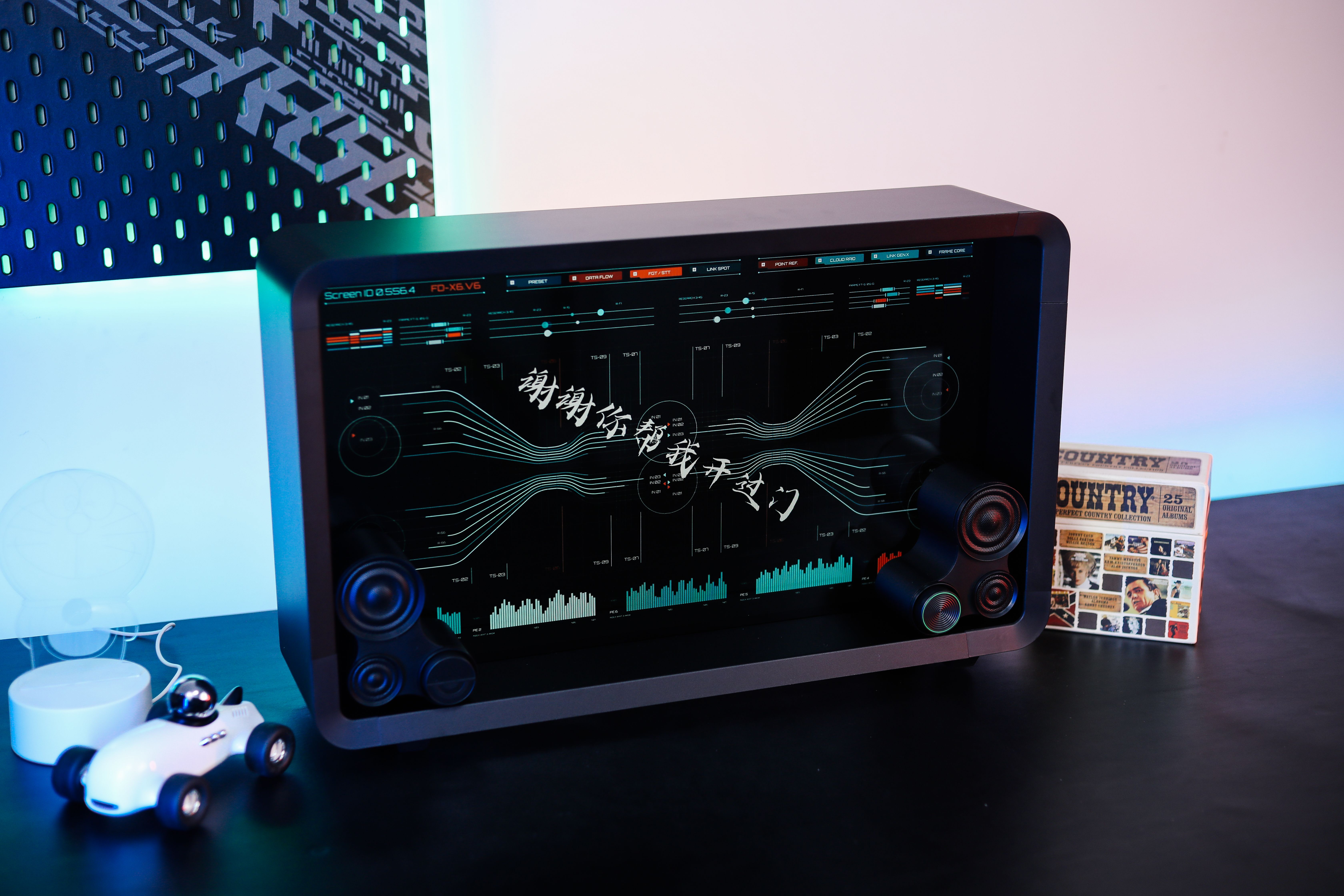 Lyiew悬浮歌词蓝牙音箱：让您听觉视觉都震撼