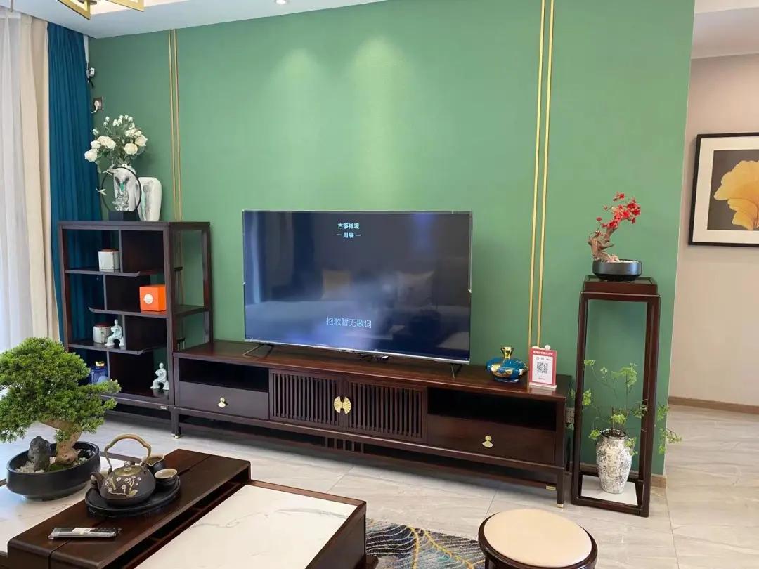 朗萨117㎡雅致新中式3室2厅，榻榻米颜值和实力并存