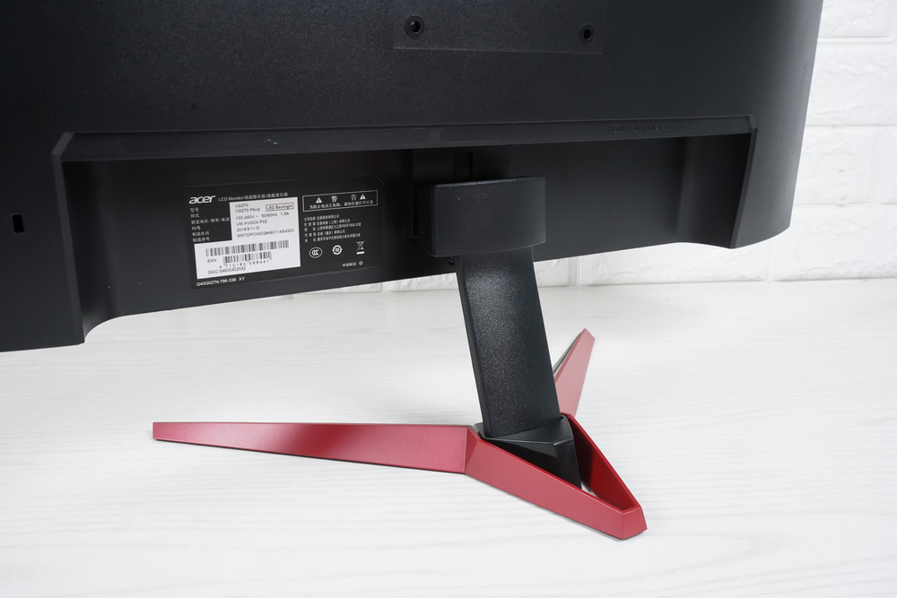 宏碁vg270up显示器评测,宏碁xv273kp27寸显示器测评