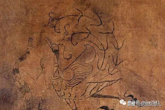 中国画孔雀名作,中国名画孔雀