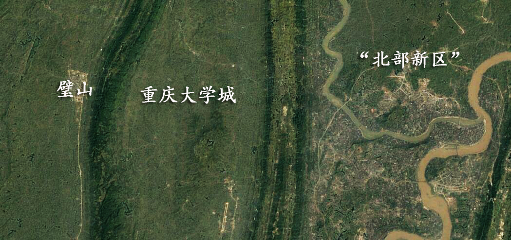 卫星高清地图看重庆,卫星地图看重庆像缩小版中国