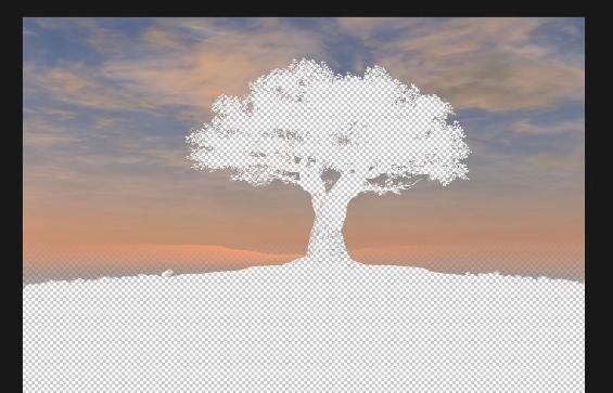 pslab灰色背景通道抠图,ps教程通道调色实例