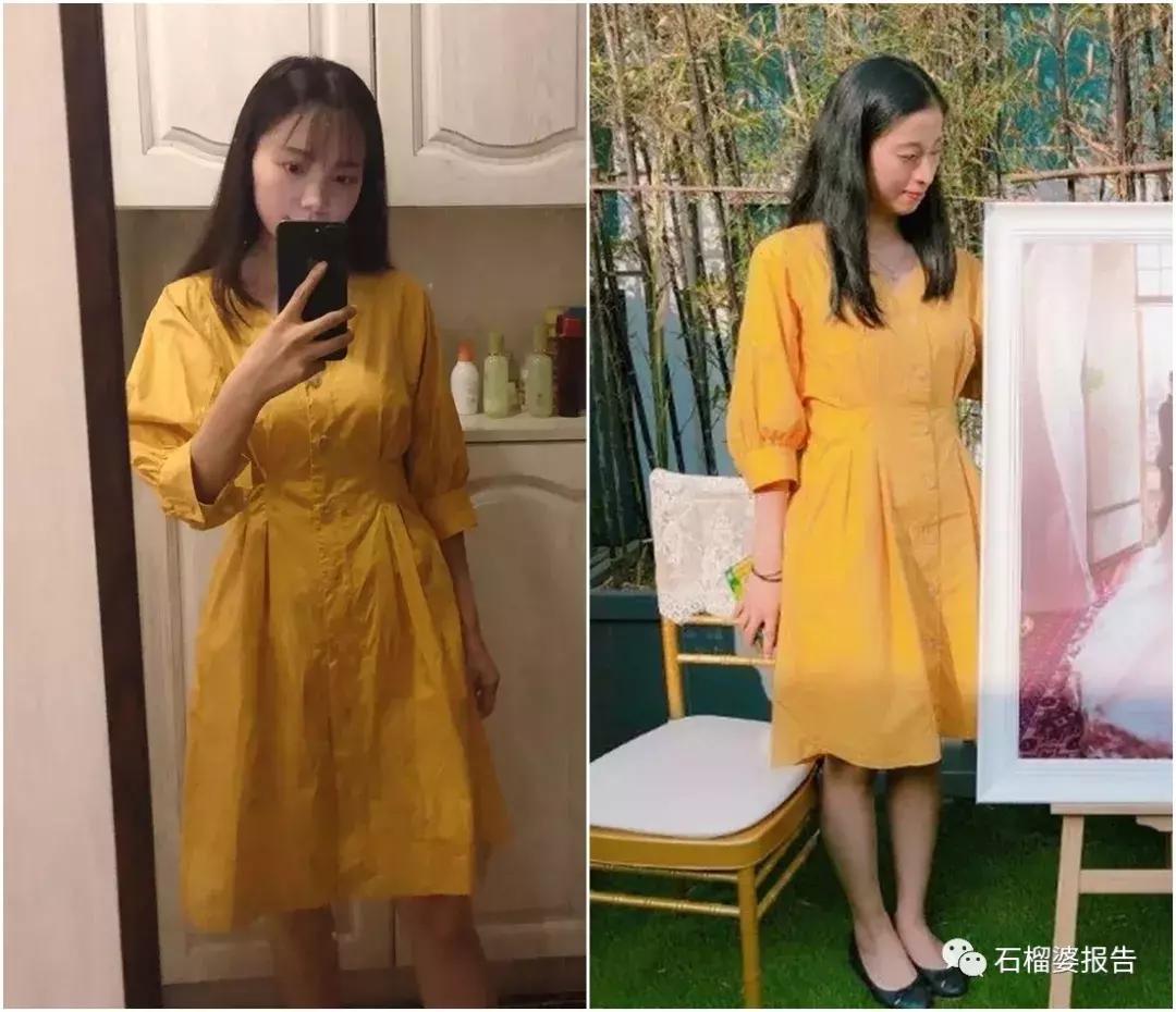 穿上它就不需要P图,这条短袖连衣裙真实爱上