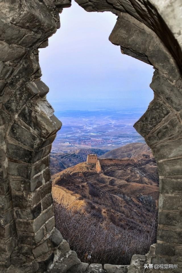 山阴，广武明长城塞外的长城