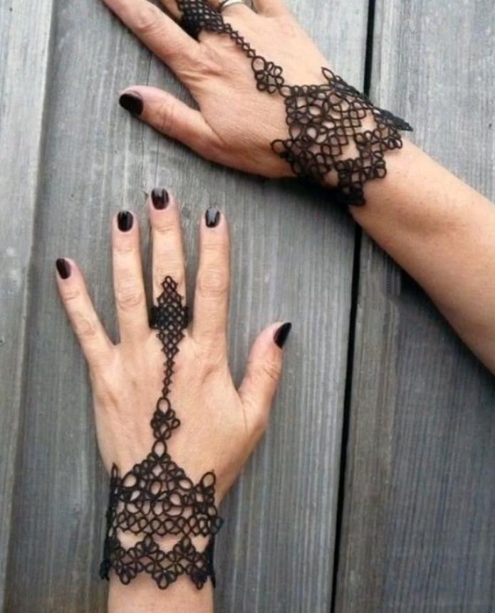 最漂亮的手部装饰品,未来感手部装饰品