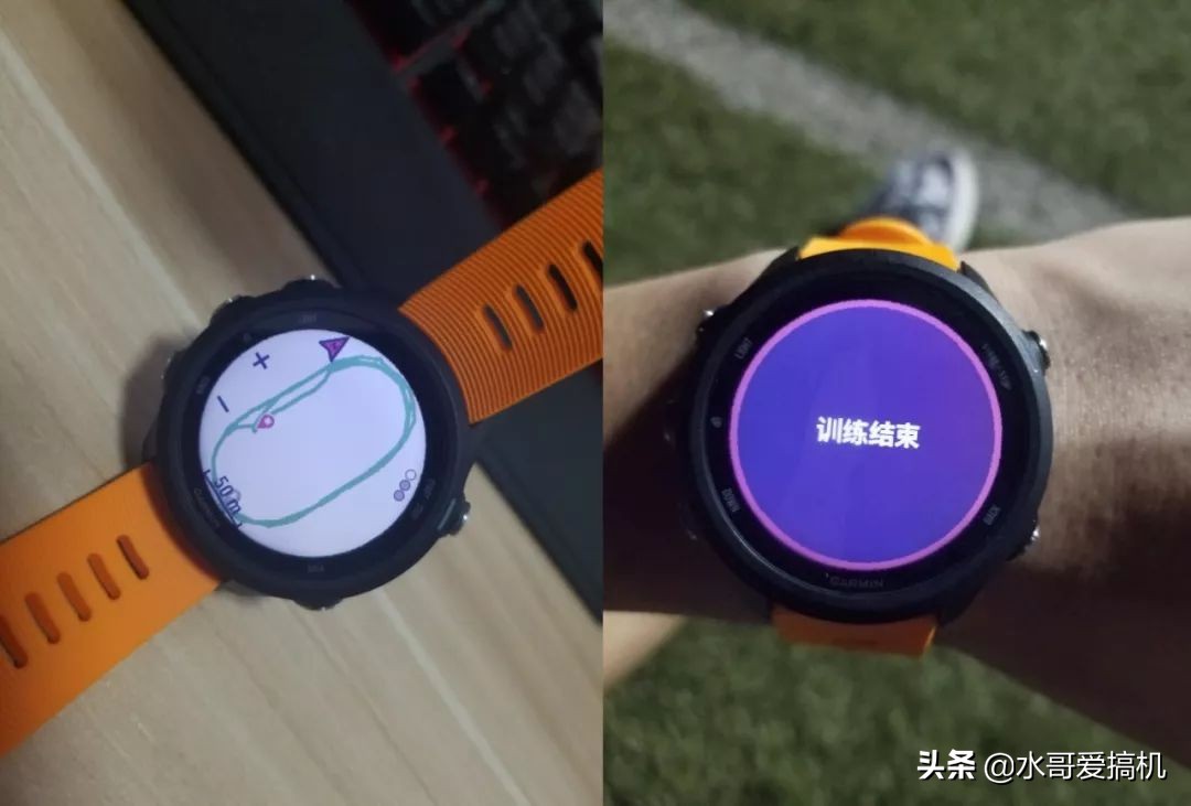 佳明245运动手表体验，私人教练在线指导5ATM防水