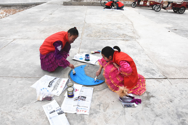 志愿者红马甲绘画又简单又漂亮,红马甲志愿者绘画图片