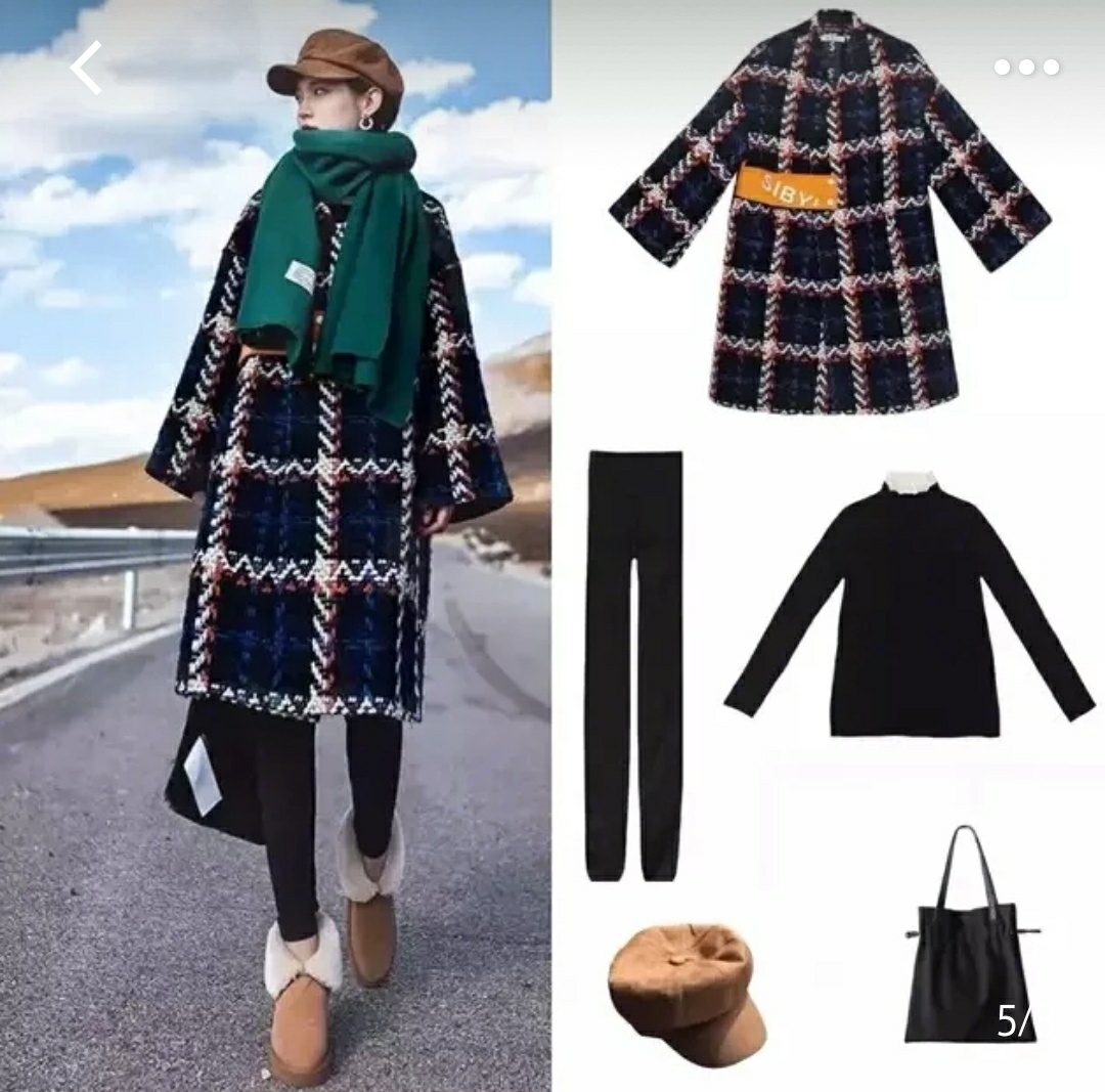 时尚大衣搭配!怎么穿怎么美~