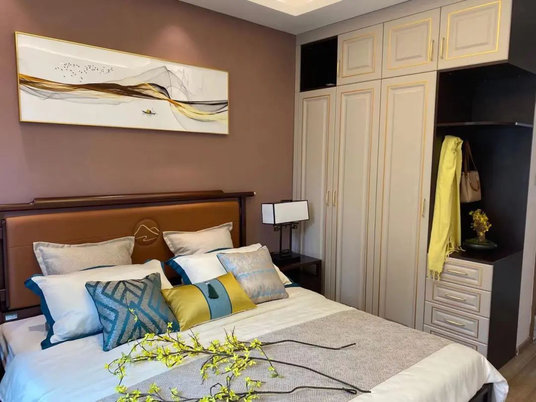 朗萨117㎡雅致新中式3室2厅，榻榻米颜值和实力并存