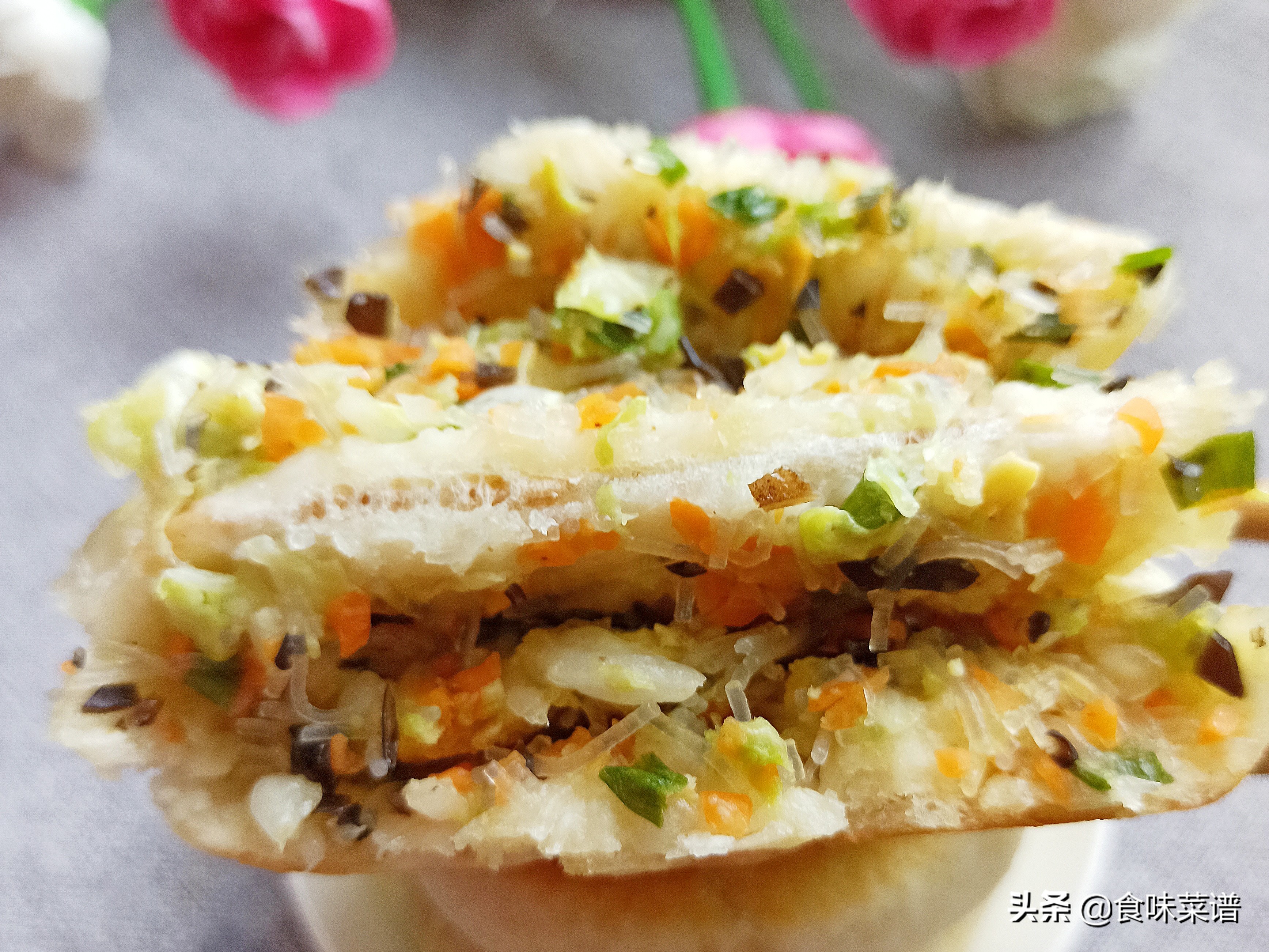 馅饼怎么做又薄又软怎么和面,饭店大白菜和芹菜馅的馅饼咋调馅