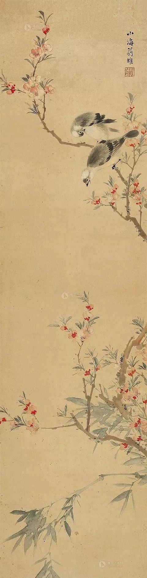 清代花鸟鱼虫画,清代国画名家花鸟鱼虫