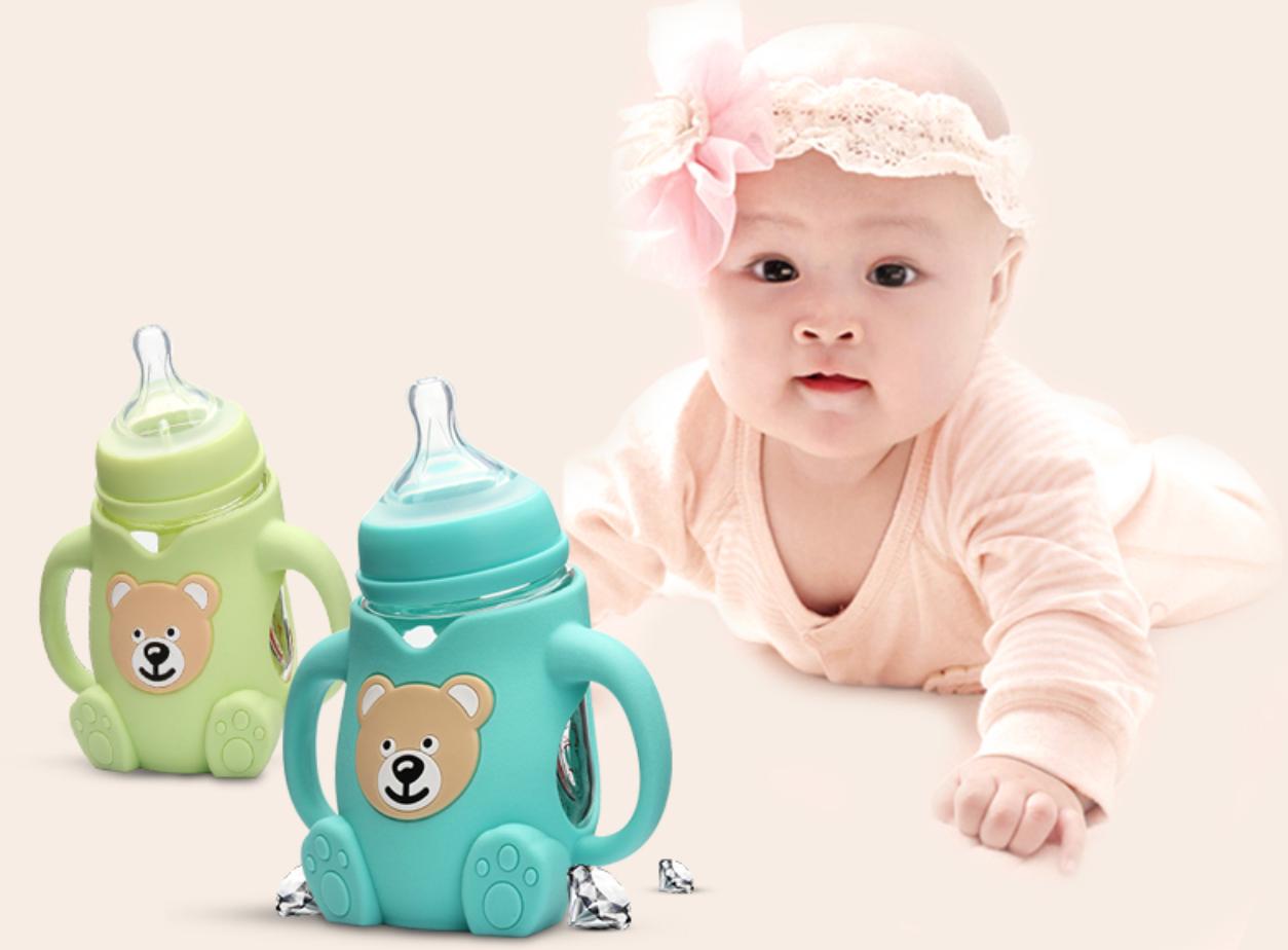 宽口玻璃奶瓶,宽口奶瓶和窄口有什么区别