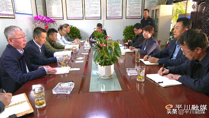 省工信厅督查组来平川区督查民爆企业安全生产工作