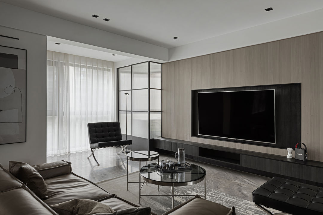 120平现代新中式设计越住越喜欢,大户型120平装修朴素舒适