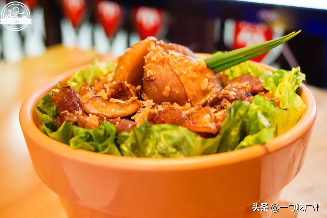 能吃*摸自**十三幺的粤菜馆，一个人来店里要吃四缸，都还不过瘾