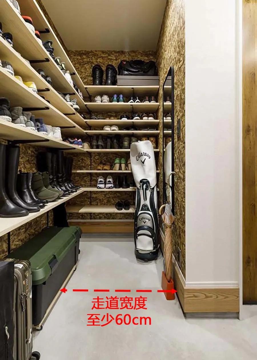 玄关收纳鞋帽间正流行!单车、婴儿车都能放,太好用