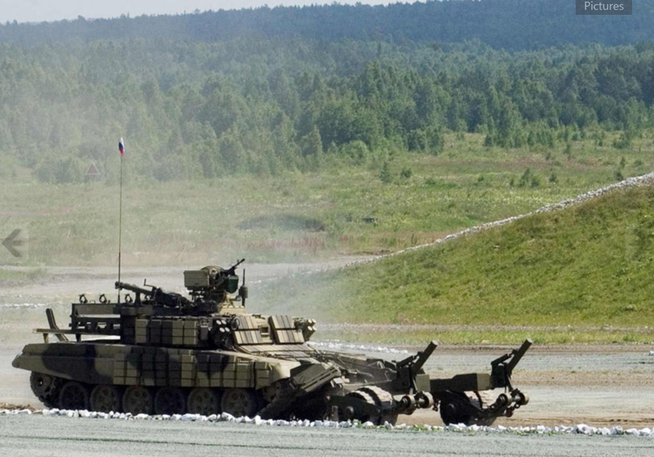 俄罗斯装甲扫雷清障车,俄罗斯重型扫雷车