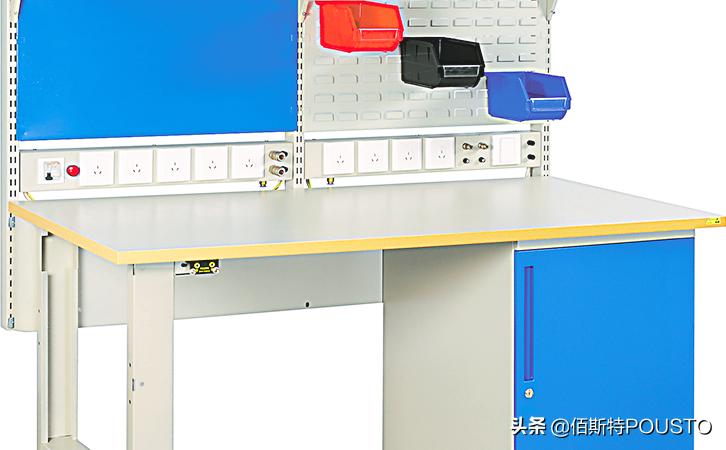 防静电工作台带抽屉,防静电双层工作台