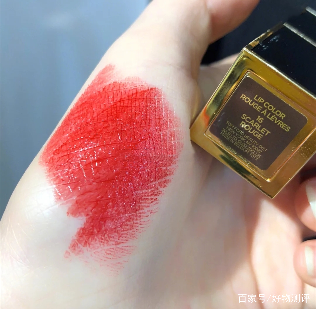 tf27口红白日焰火深唇试色,tf口红9号色是死亡芭比粉吗