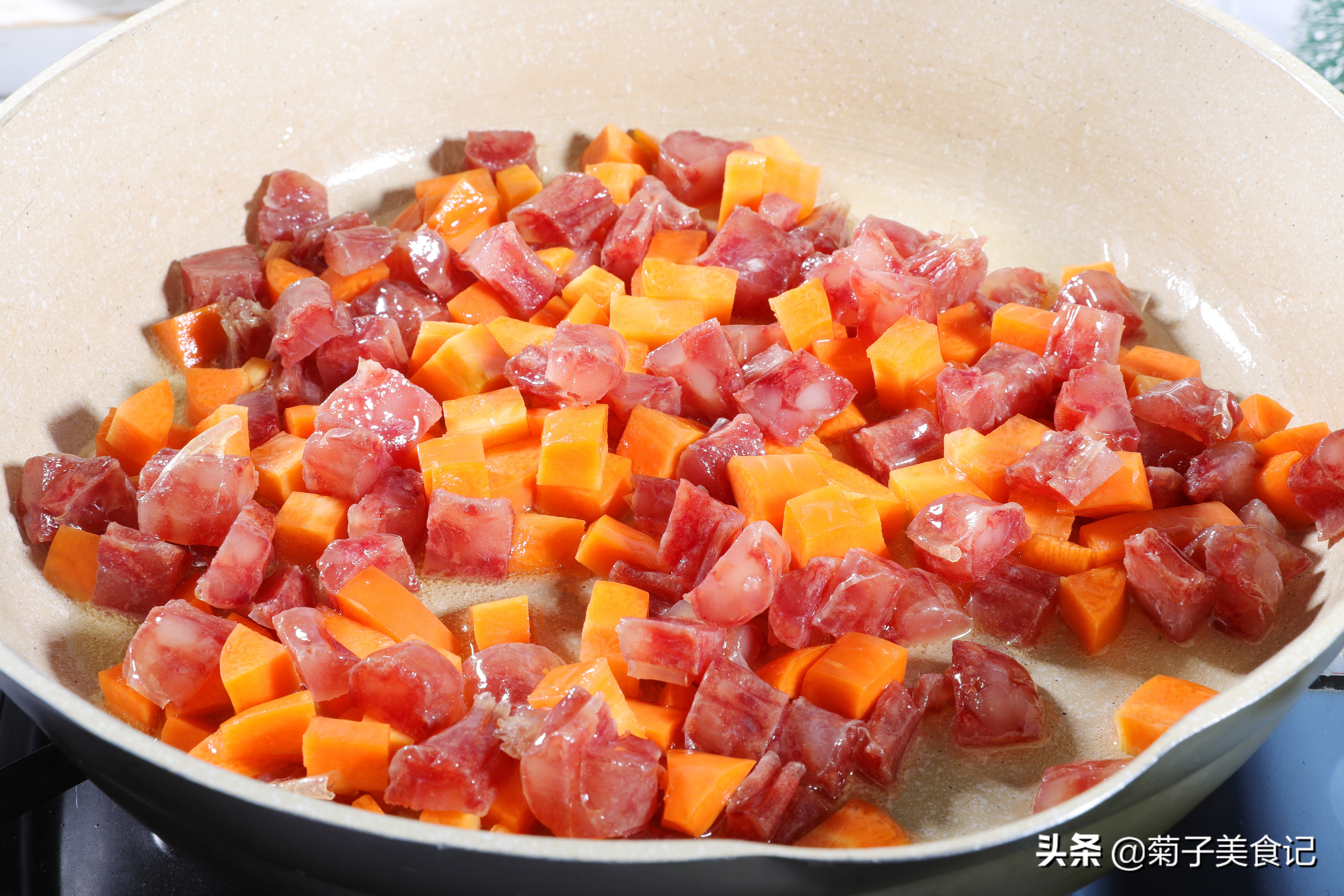 过年做腊肠,杂粮腊肠饭