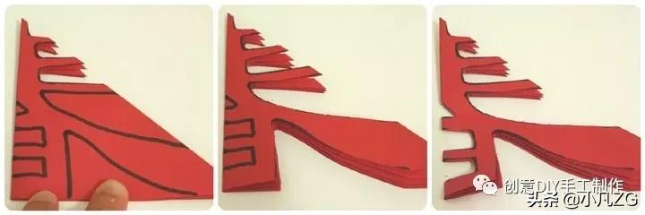 用红包做剪纸窗花灯笼,元旦灯笼红包手工