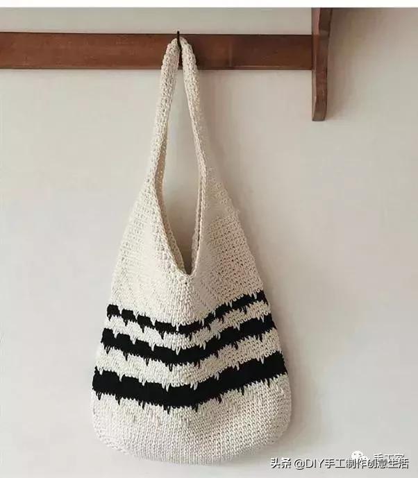 简单易学的编织包包教程,教程手工编织包包夏天大容量