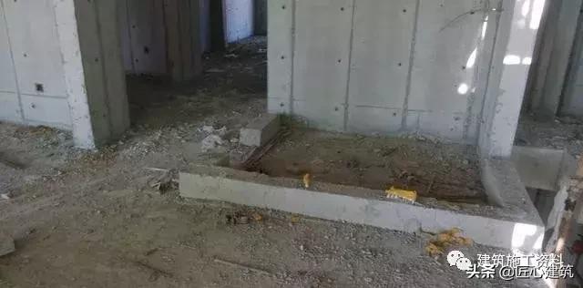 构造柱、防水导墙、植筋、台阶不同情况如何处理