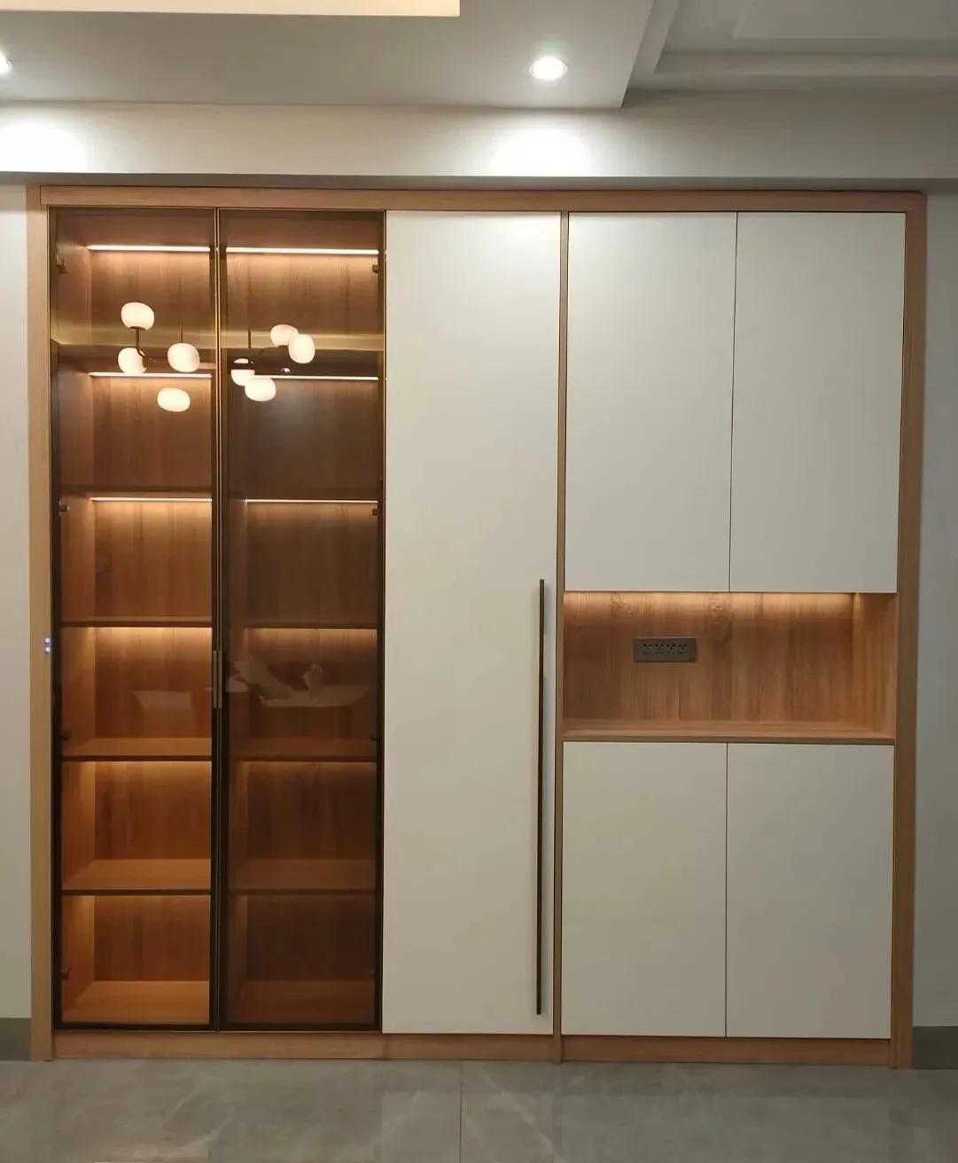 20款酒柜样品设计,轻奢风装修2022新酒柜装修款