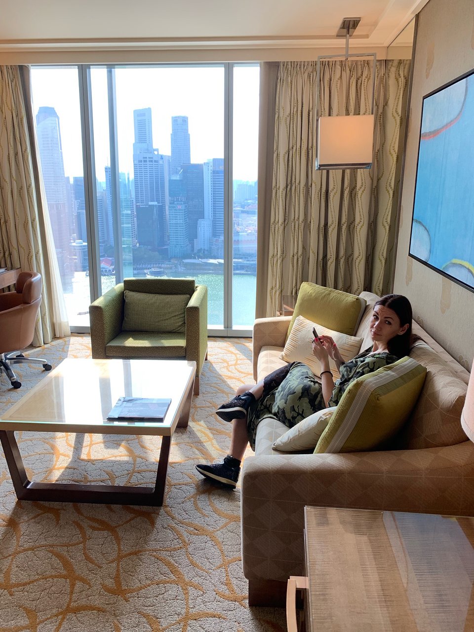 入住新加坡滨海湾金沙酒店,marinabaysands