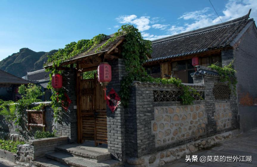 密云古堡古村落,密云古堡全景图