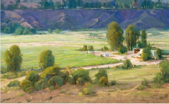 固体水彩画教程风景画,怎样画山水风景画教程