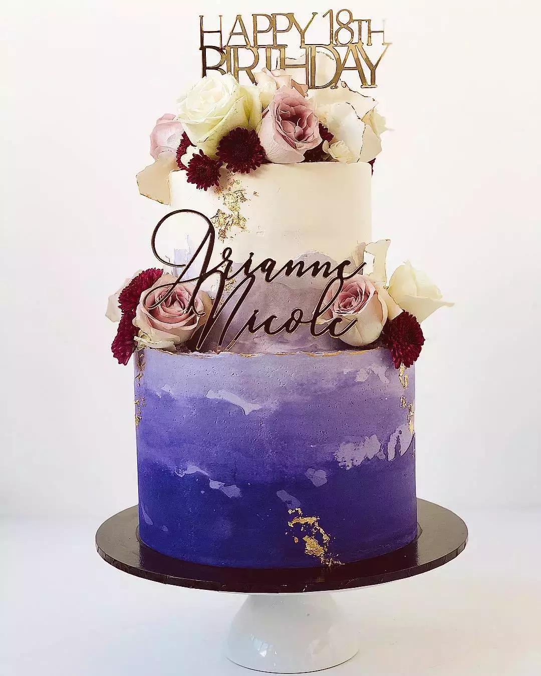 蛋糕好看复古可爱做法,艺术蛋糕创意制作视频