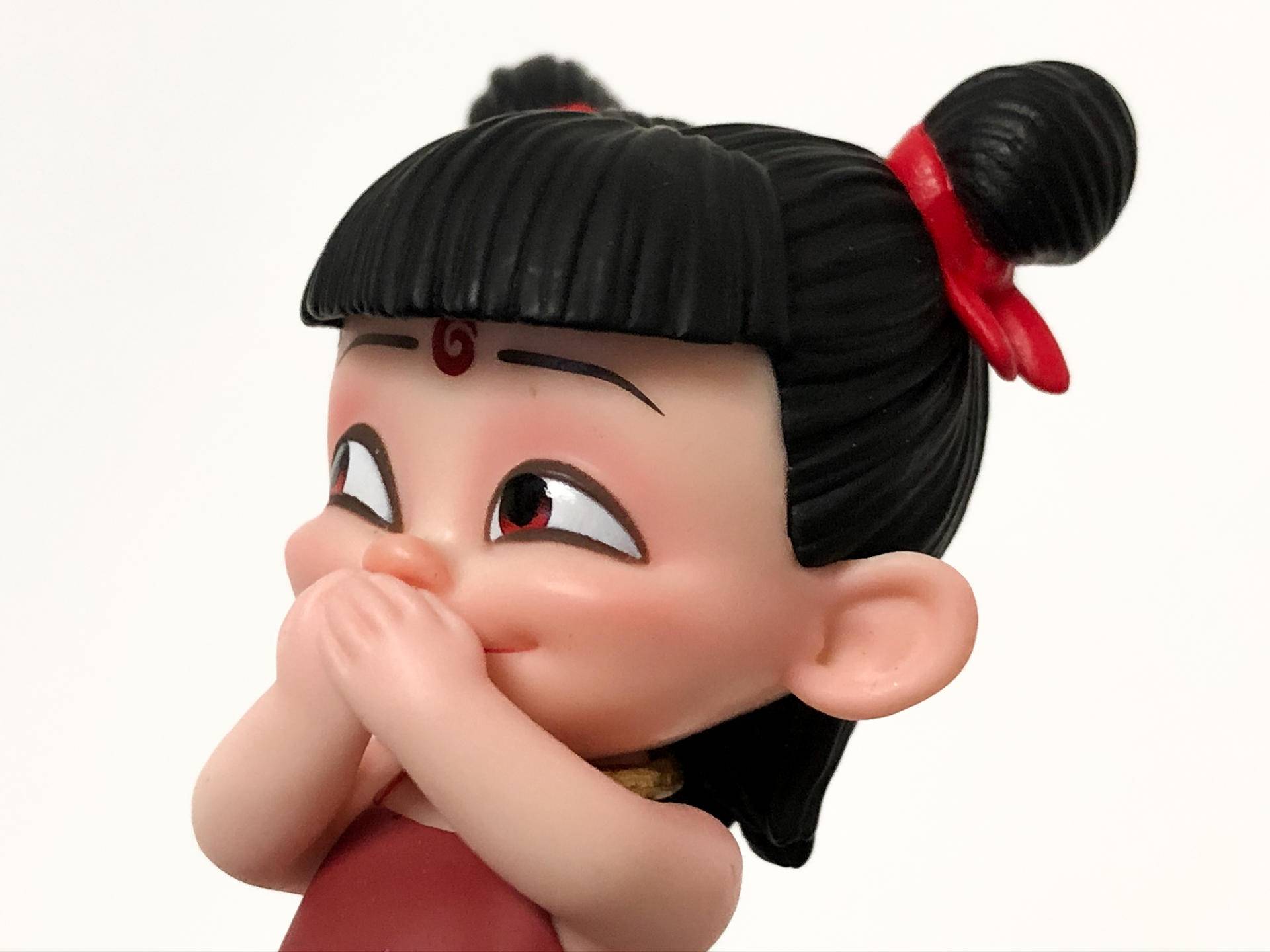 哪吒之魔童降世正版万代手办开箱,手办哪吒之魔童降世