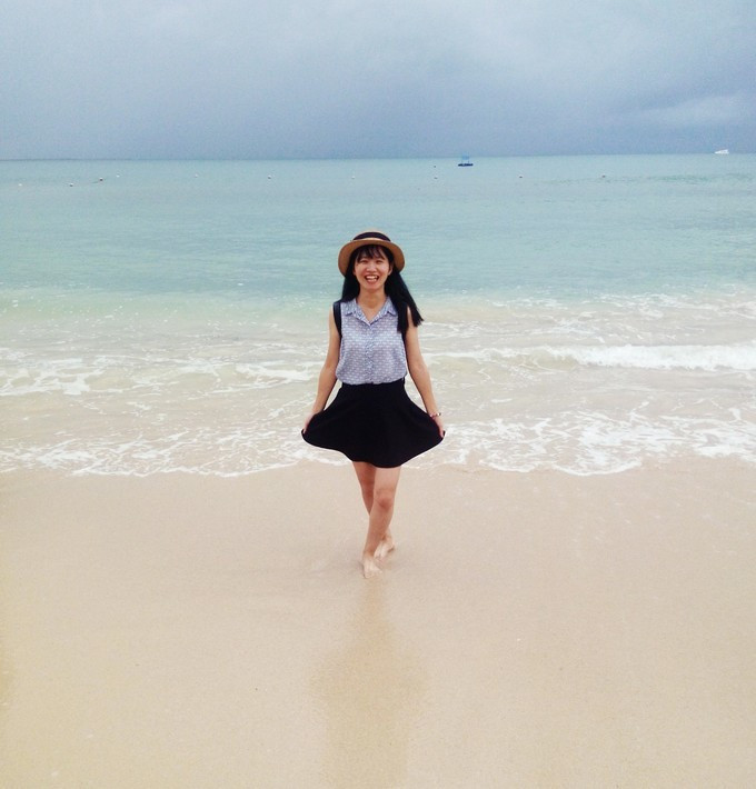 去热带的岛屿游泳,去热带旅行