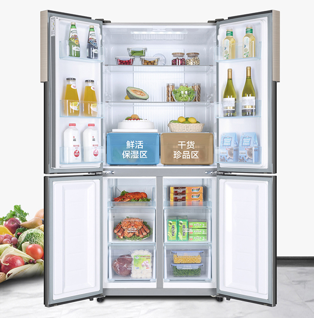 十字门和双门对开冰箱优缺点,海尔十字对开门冰箱哪个性价比高