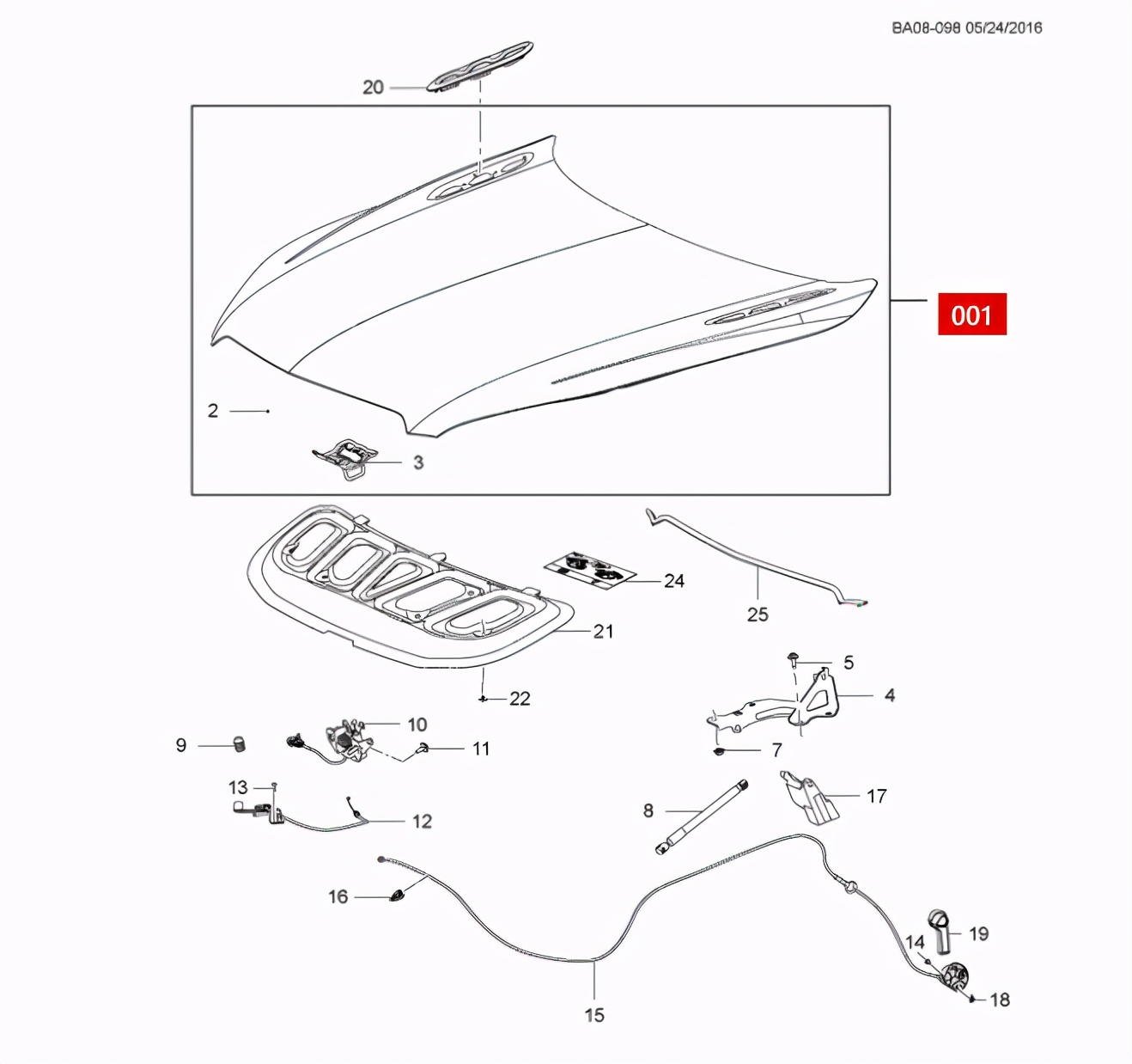 昂科威引擎盖关不上怎么办,昂科威关引擎盖关不紧