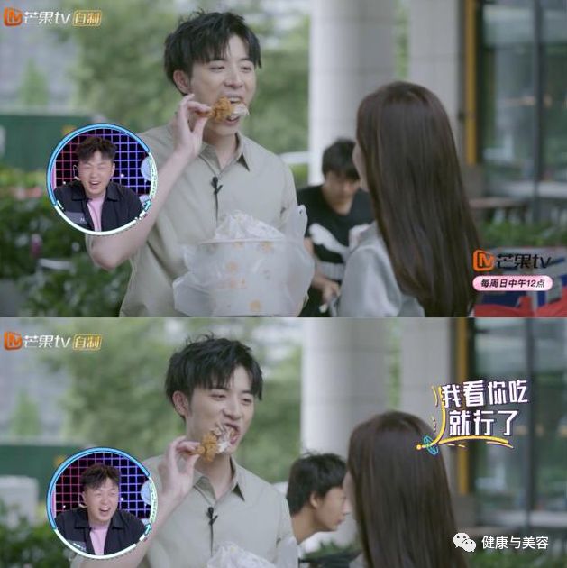 张天爱吃炸鸡,张天爱吃鸡蛋一周瘦10斤