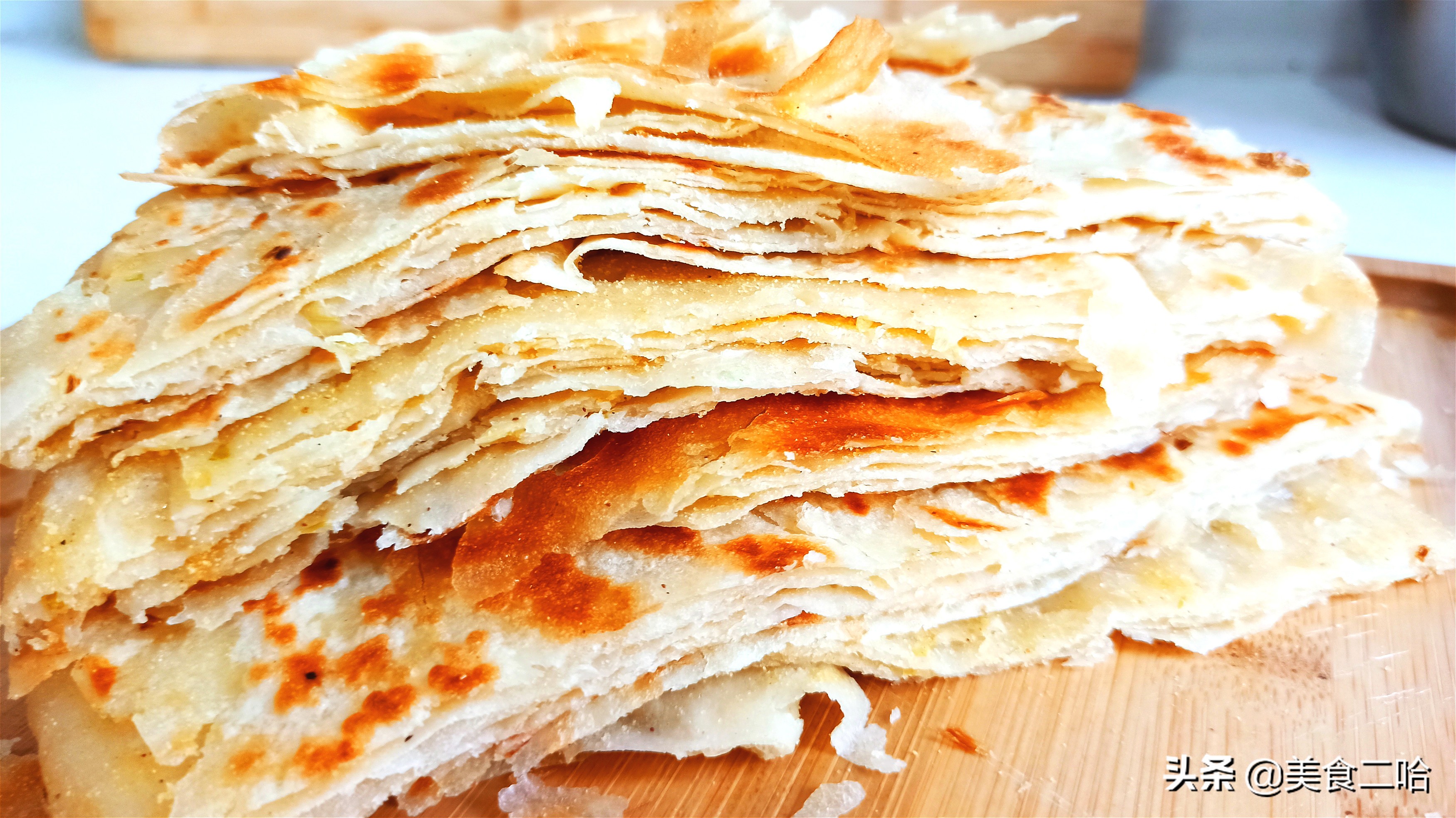 千层葱花饼怎么做酥脆松软有层次,千层葱花饼怎么做可以放冰箱保存