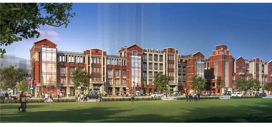 大卫新作｜石河子市1950商业街区,原1号小区概念规划