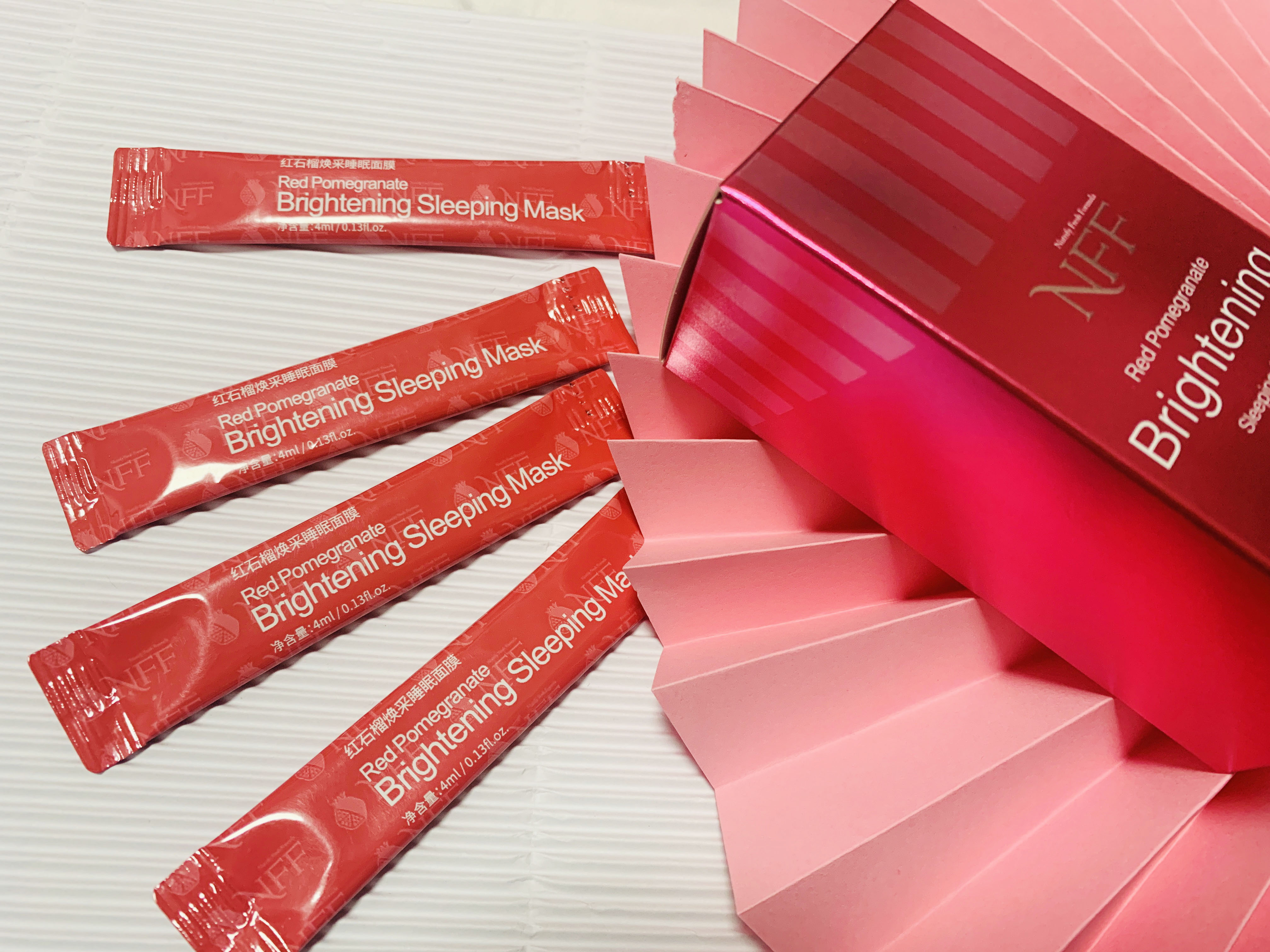 nff红石榴焕采睡眠面膜滋养肌肤,nff红石榴焕采睡眠面膜